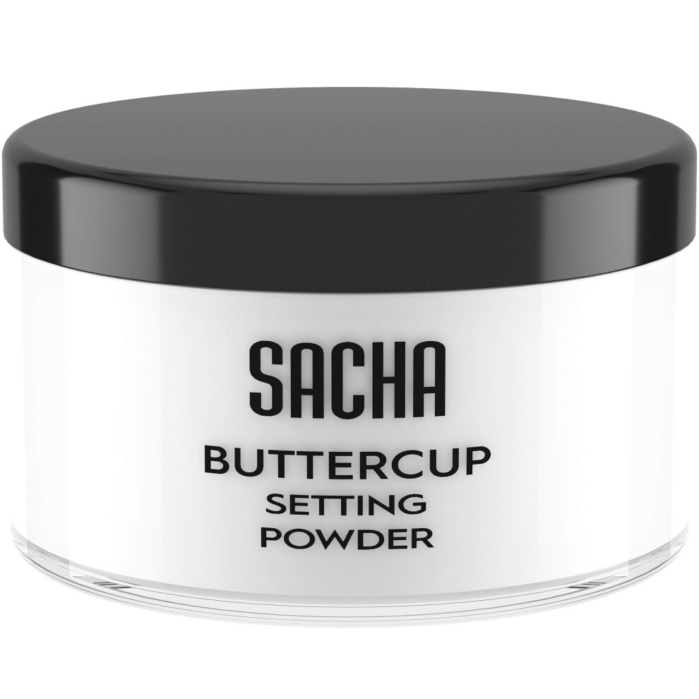 Sacha Cosmetics Sacha Buttercup No Color Setting Powder Makeup 1.75 Oz. Translucent Se