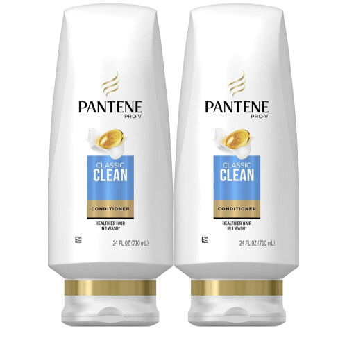 Pantene Παντίνε Κλασικό Καθαριστικό Conditioner, 24 fl oz, Δίδυμο Πακέτο