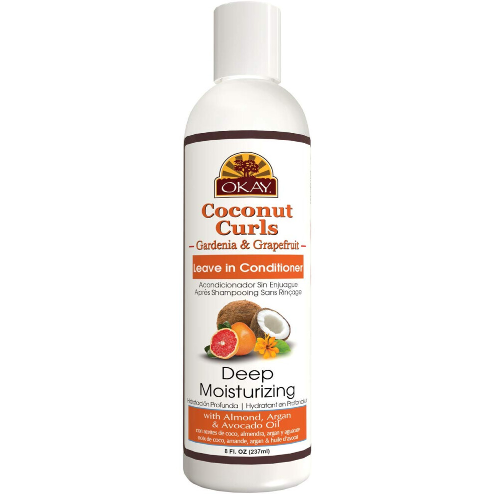 Bueno Okay Coconut Gardenia And Grapefruit Leave In Conditioner 8.Oz / 237Ml