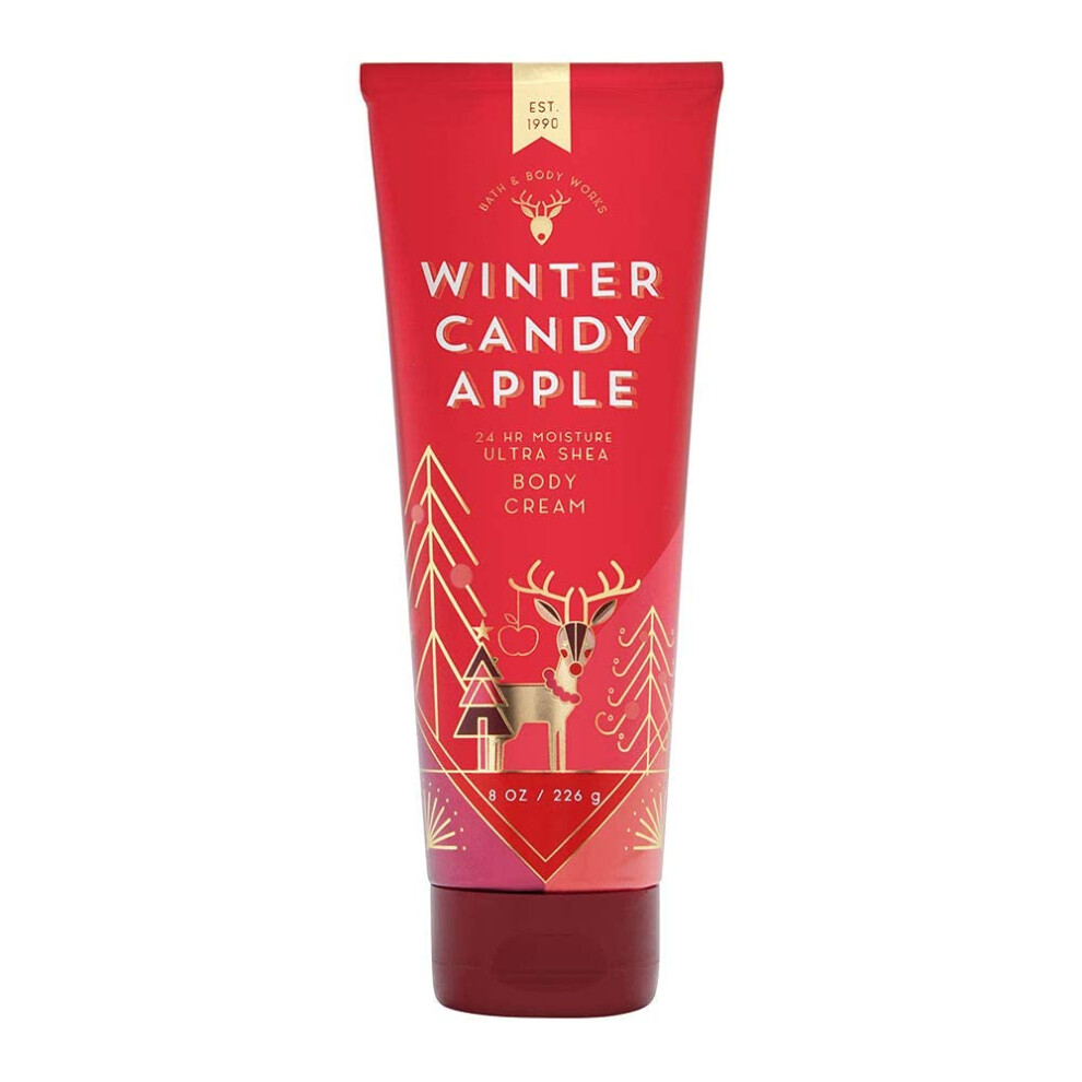 En Los Trabajos Cream Bath & Body Works Winter Candy Apple Ultra Shea Body 8 Ounce