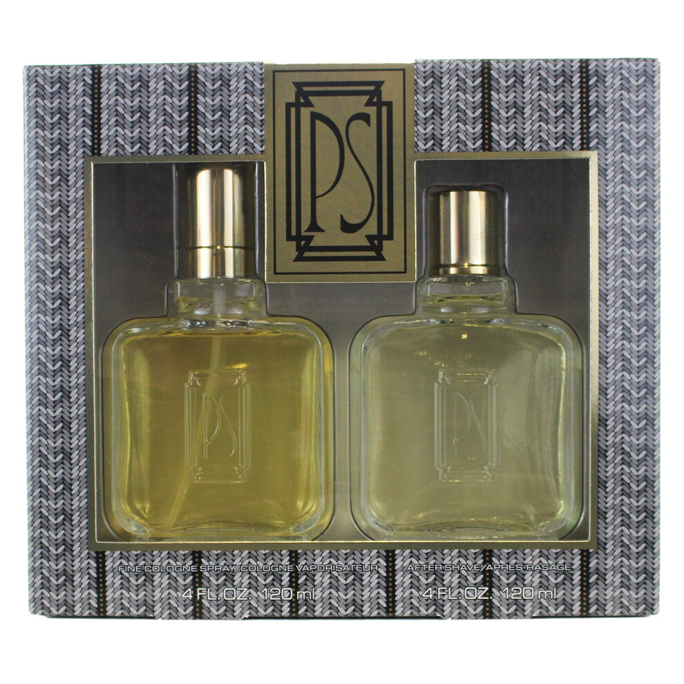 Paul Sebastian 2 Piece Set Ps Fine Cologne Plus After Shave For Men 4