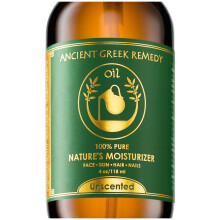Duftloses Bio-Gesichts- und Krperl aus Oliven-Mandel-Jojoba-Trauben-Sonnenblumen- und Vitamin-E-l fr empfindliche trockene Haut, Haare und Ngel.