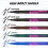 Maybelline Maybelline Eyestudio Master Precise Υγρό Μάσκαρα Ματιών, Μαύρο, 2 Τεμάχια 4