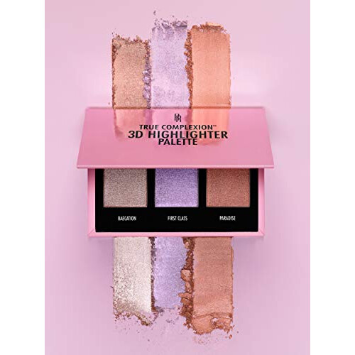 Black Radiance True Complexion 3D Παλέτα Highlighter, Λαμπρότητα, 0.38 Οζ 2