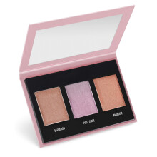 Black Radiance, True Complexion, 3D Highlighter Palette, 8035 Luminosity, 0,38 oz (11 g)