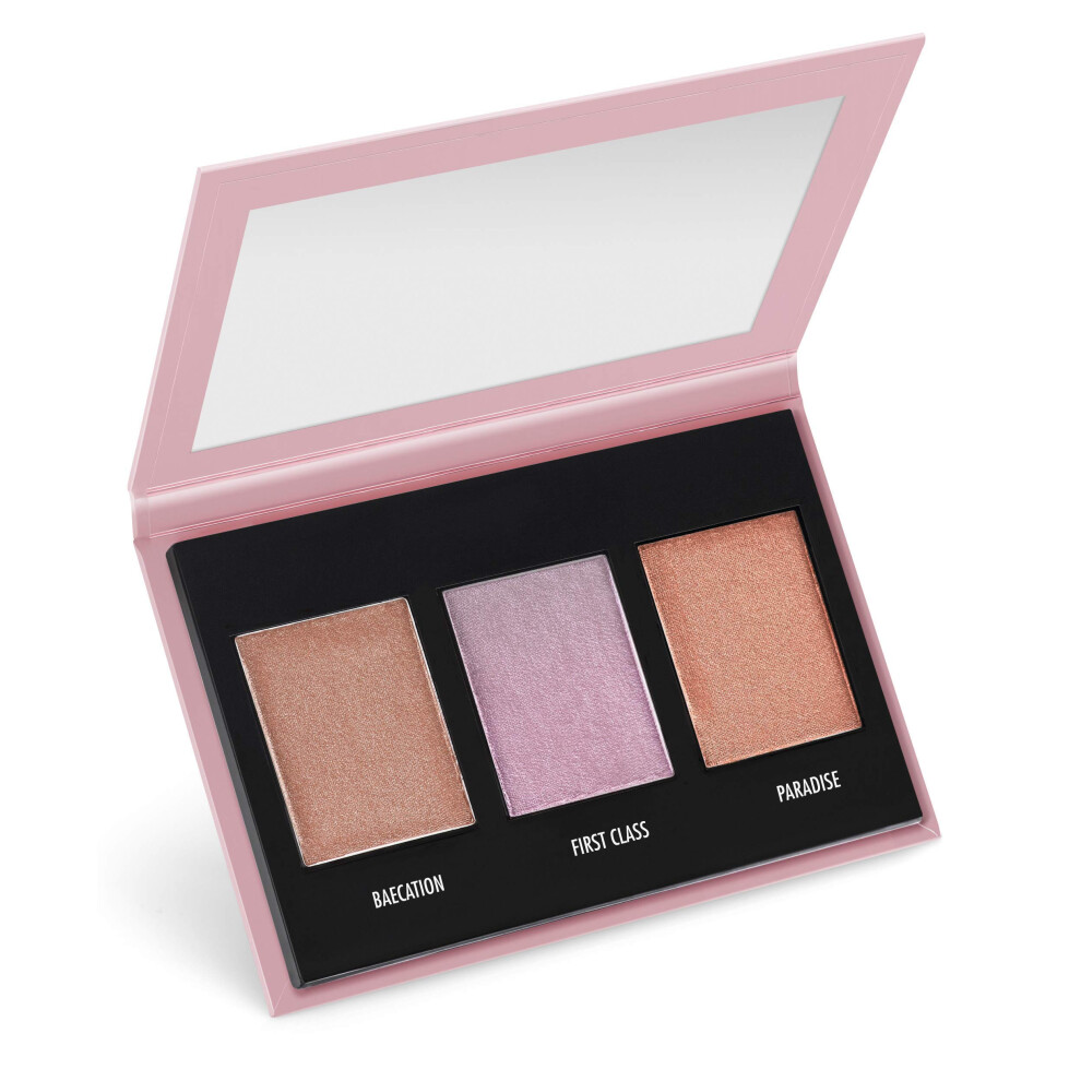 Resplandor Black Radiance True Complexion 3D Highlighter Palette Luminosity 0.38 Ounce