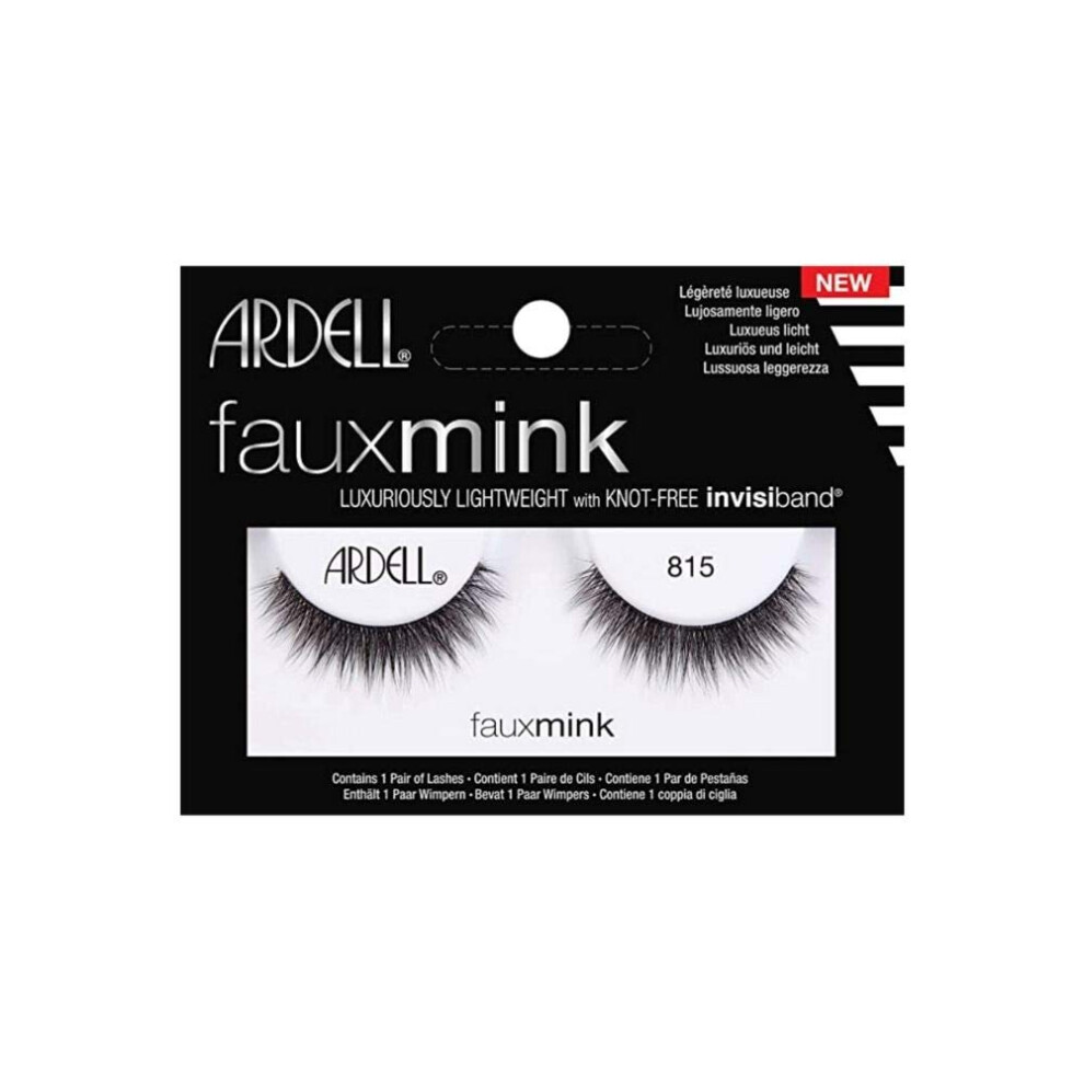 Ardell Faux Mink 815  Black  1 Count