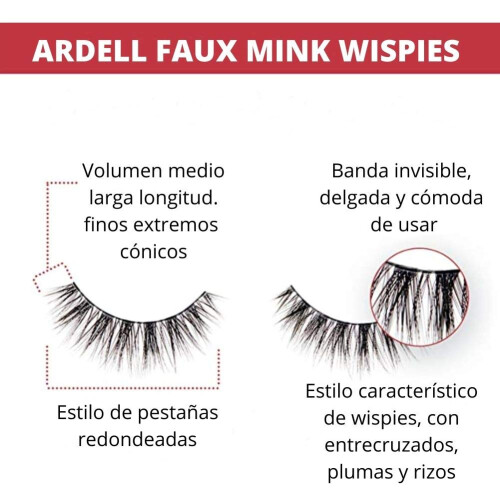 Ardell Ardell Faux mink 815 sort 1 tælling 1