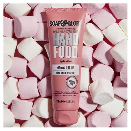 Soap & Glory Hand Food Κρέμα Χεριών - Αμυγδαλέλαιο + Βούτυρο Καριτέ για Ενυδάτωση 1