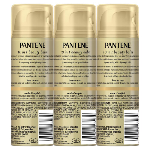 Pantene Pantene Beauty Balm Morbidezza Forza e Lucentezza ProV 51 Fl Oz Confezione da 3 1