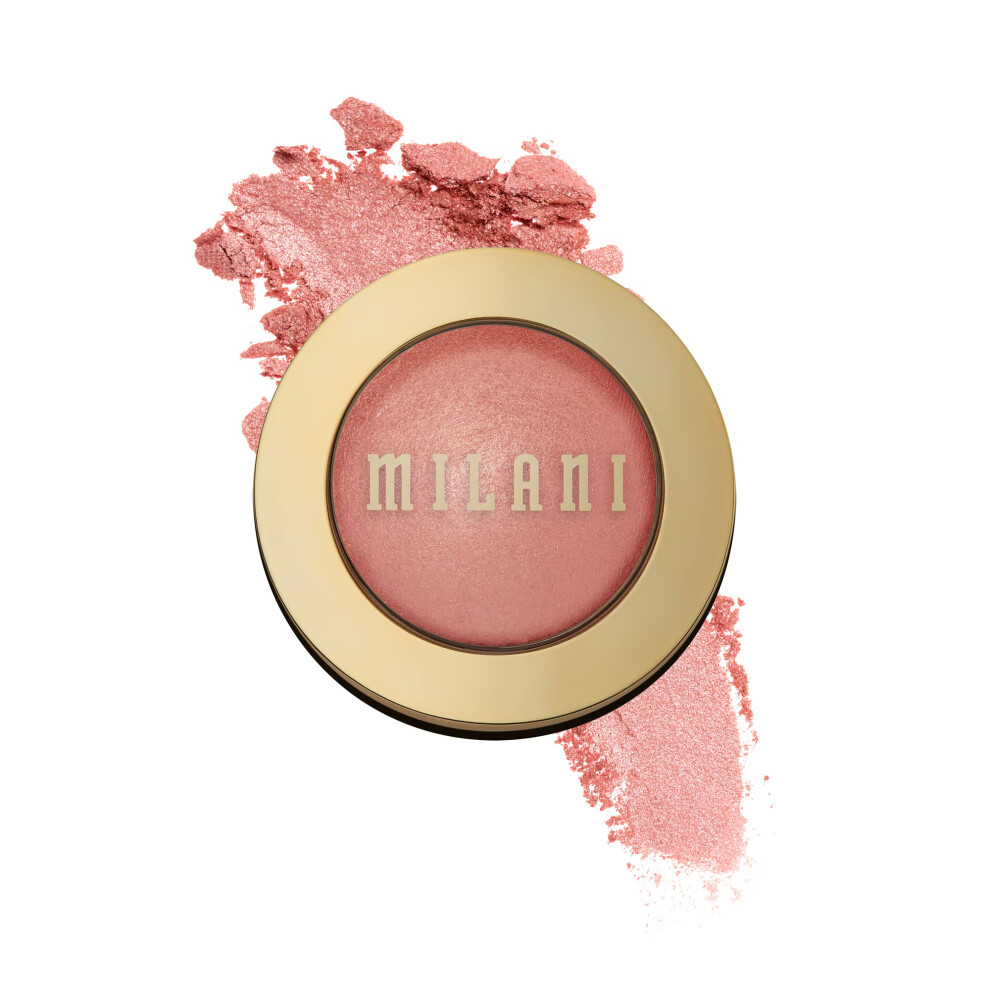 Milani Baked Blush - Petal Primavera (0.12 Ounce) Cruelty-Free Powder Blush - Shape  Contour & Highlight Face for a Shimmery or Matte Finish
