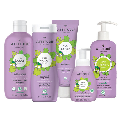 Attitude Bubble Wash για Παιδιά, EWG Verified Σαμπουάν και Σαπούνι, Δερματολογικά Ελεγμένο, Vegan 2
