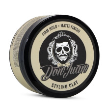 Don Juan Handcrafted Styling Clay Pomade 4oz Mittlerer Halt Mattes, natrliches Finish Auf Wasserbasis Sommerbrise-Duft