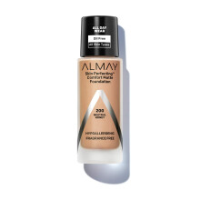 Almay Skin Perfecting comfort Matte Foundation Hypoallergenic cruelt