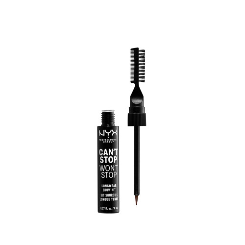 NYX Professional Makeup NYX PROFESSIONAL MAKEUP Can't Stop W't Stop Longwear Eyebrow Kit - Castano
