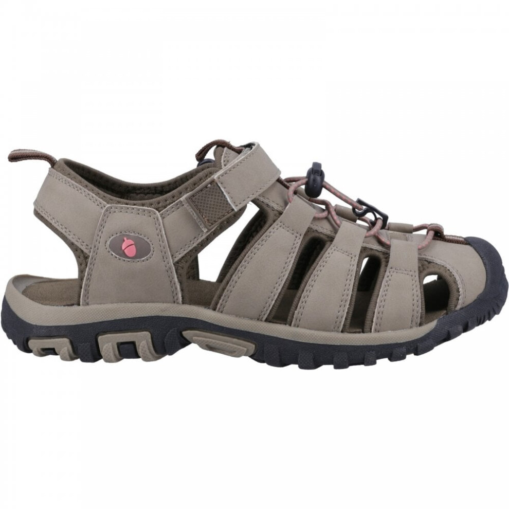 Brimpsfield | Taupe | Mens Closed Toe Sandals