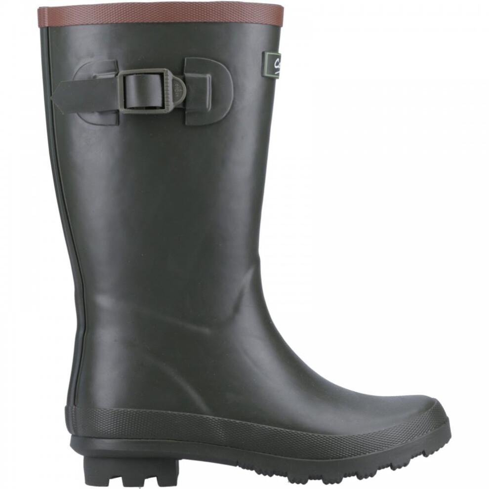Bowldown | Green | Memory Foam Kids Wellingtons