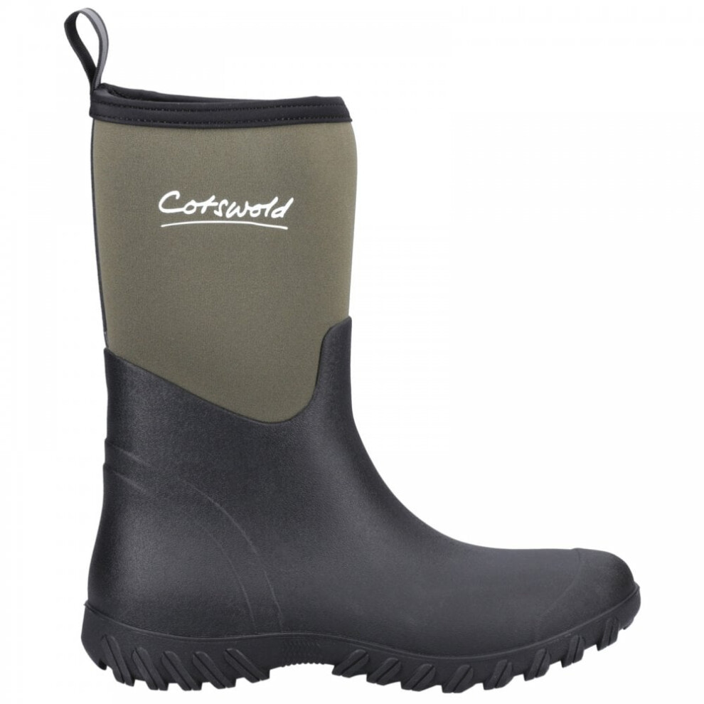 Ashmead | Green | Unisex Pull-On Wellingtons