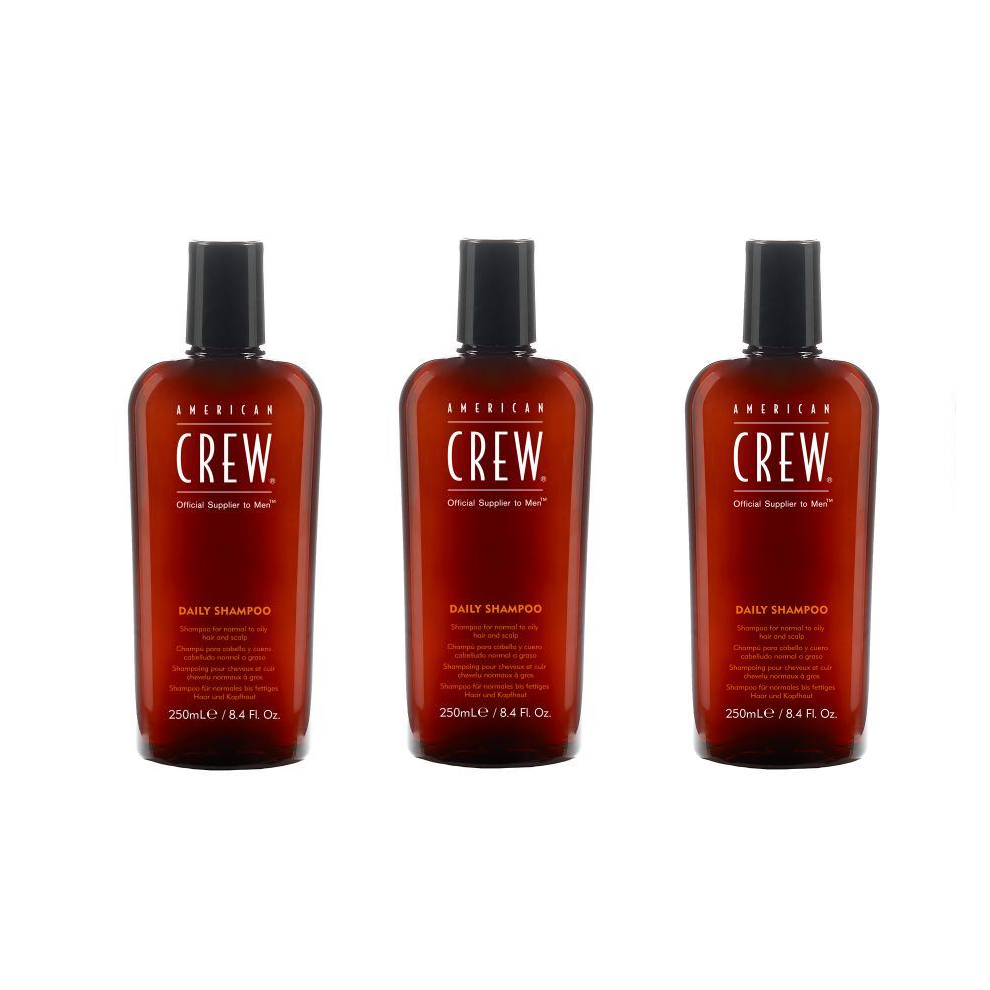 American Crew Daily Moisturizing Shampoo 450ml x3