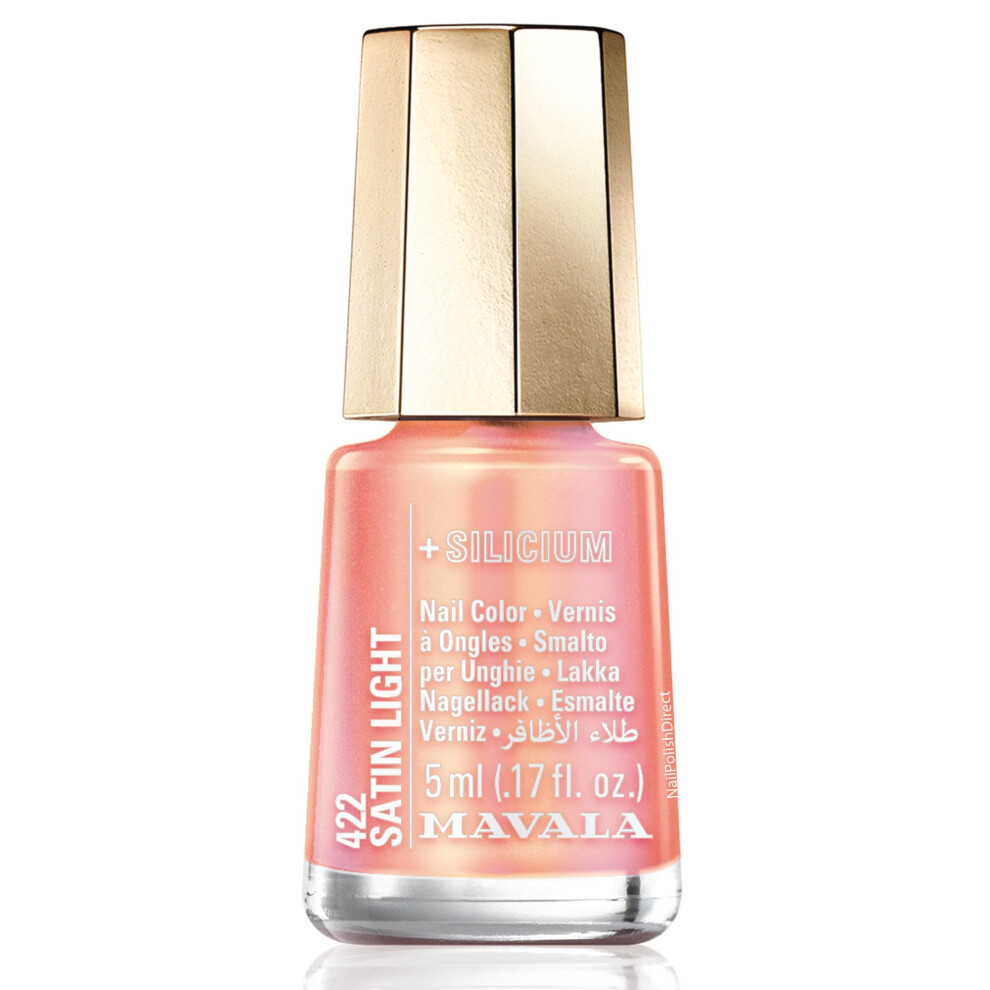 Mavala Mini Nail Polish Prismatic Collection Satin Light 5ml