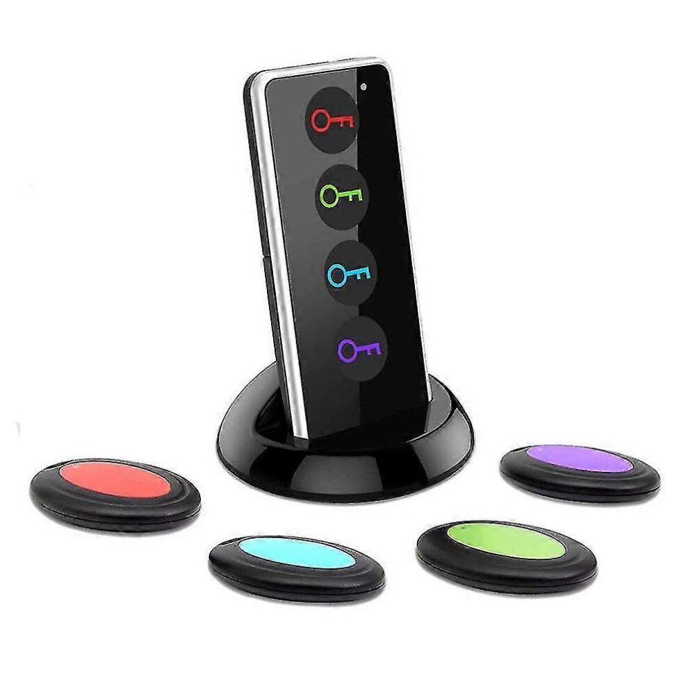 (As Show, One Size) Remote Wireless Key Finder Tracker Wireless Rf Item Locator Blue 4069282797356