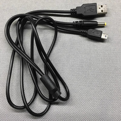 2in1 Replacement USB Charging Data Cable for PSP1000/2000/3000