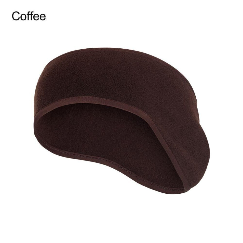 (coffee) Bands Fleece Ear Cover Hair Sweat Winter Sweatband Ear Warmer Running Headband Ear Muffs Headband