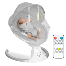 Bluetooth Electric Baby Swing Infant Cradle Bouncer Rocker Music Touch