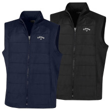 (Peacoat, L) Mens 2023 Zip Puffer Stretch Sleeveless Gilet