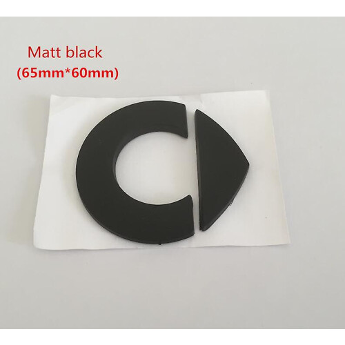 (matt black) Abs Smart Fortwo Forspeed Forfour Roadster Forstars Car Front Hood Bonnet Emblem Rear Truck Badge Sticker Car Styling