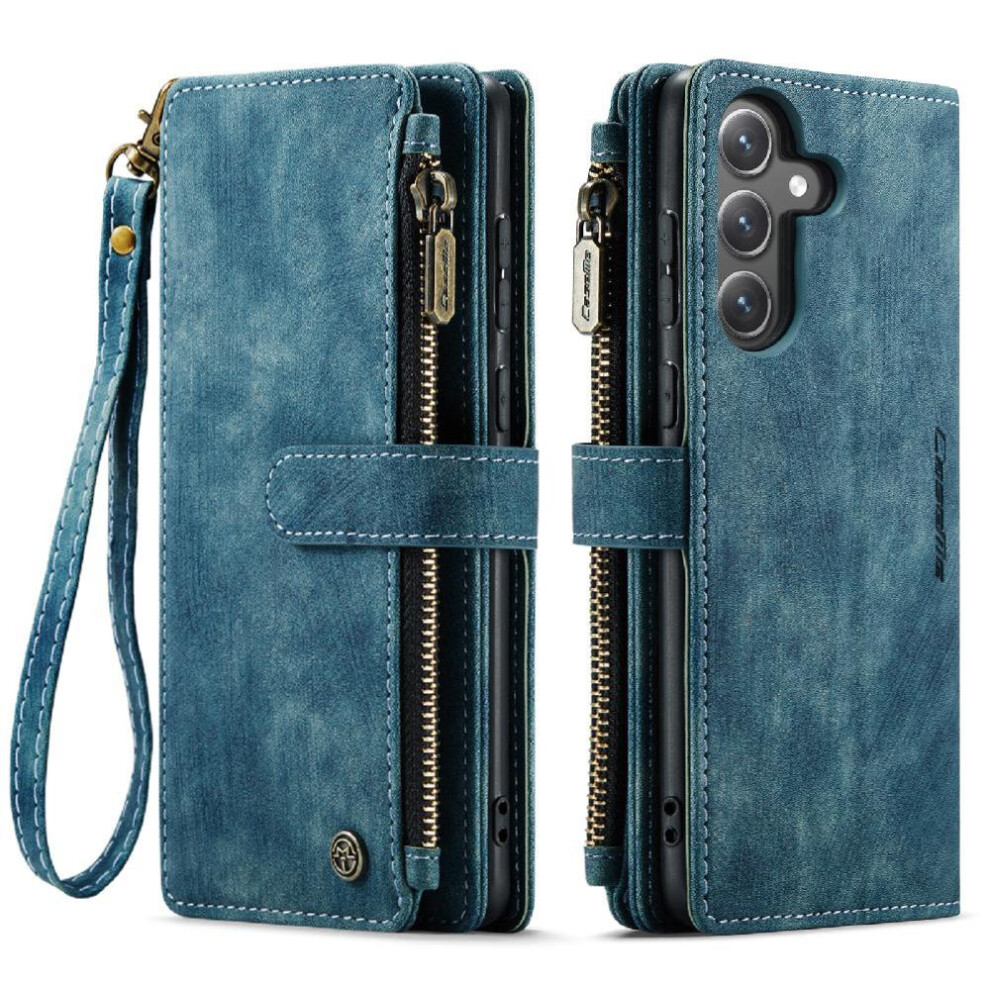 (Blue) Flip Case For Samsung Galaxy S23 Fe 5G Drivers License Card Slots Drivers License Card Slots With Card Holder Blue 764549469765