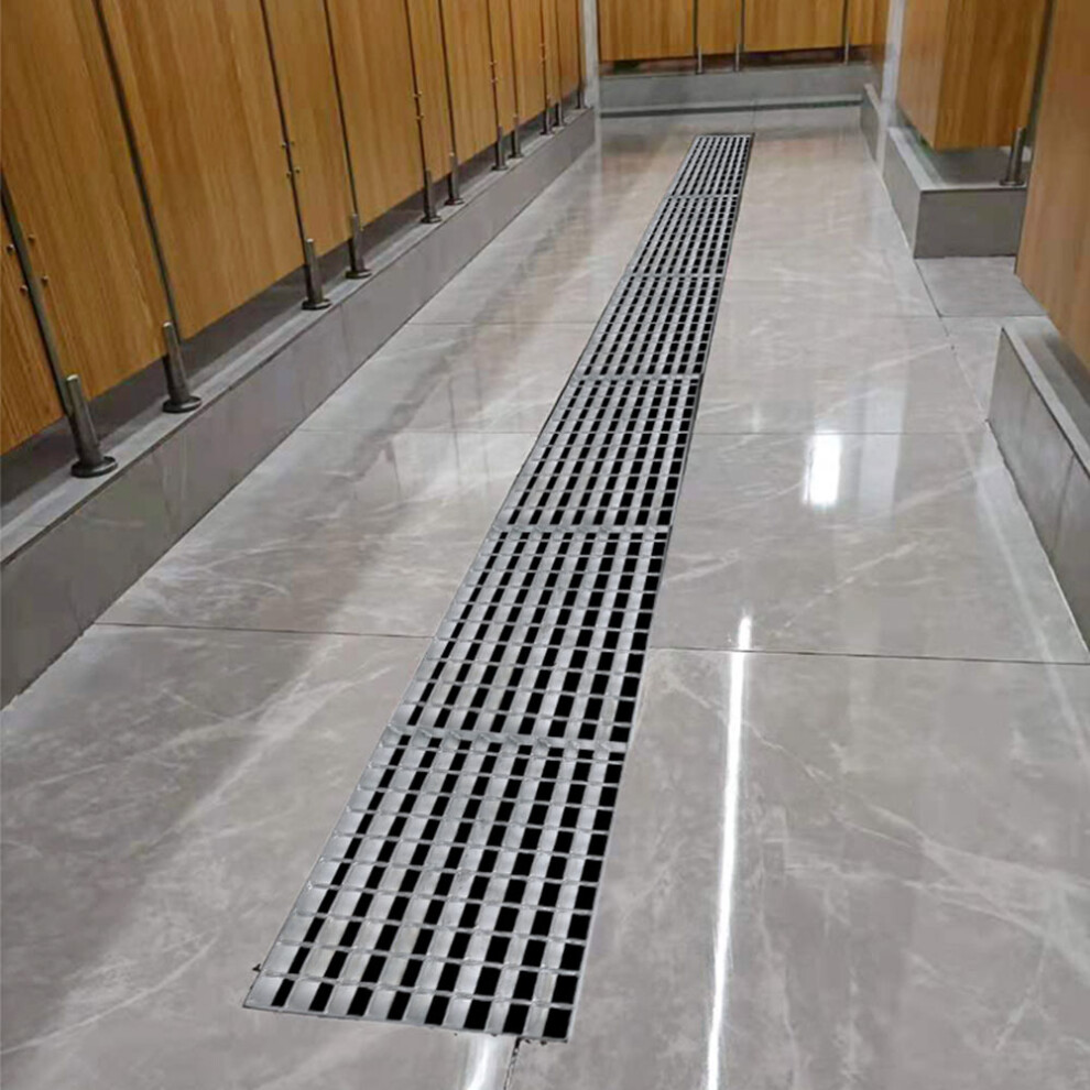 100 x 120cm Heavy Duty Outdoor Drain Cover Grate Galvanized Steel
