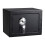 Living And Home 6L Mini Mechanical Lock Safe Home Office Security Box with Keys 1