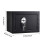 Living And Home 6L Mini Mechanical Lock Safe Home Office Security Box with Keys 6
