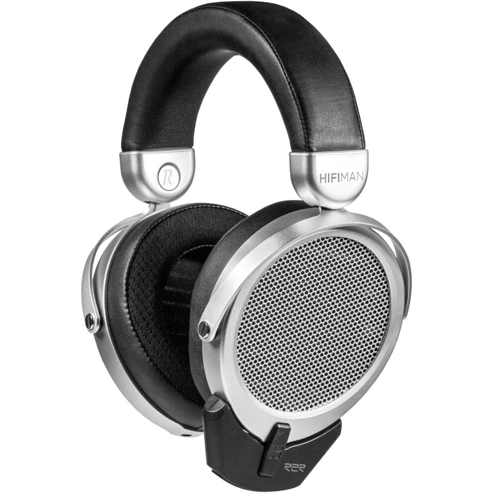 HIFIMAN Deva-Pro Over-Ear Full-Size Open-Back Planar Magnetic Headphone with Bluetooth Dongle/Receiver, Himalaya R2R Architecture DAC, Easily Switch Between Wired and Wireless, Bluetooth 5.0, Silber - Bild 4