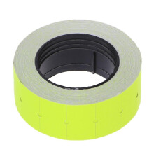 (Yellow) Price Label 500pcs/roll For Mx-5500 Labeller Gun Colorful Paper Tag