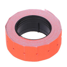 (Red) Price Label 500pcs/roll For Mx-5500 Labeller Gun Colorful Paper Tag