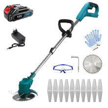 Cordless Grass Trimmer w 3000mAh Battery & Charger--Makita Compatible