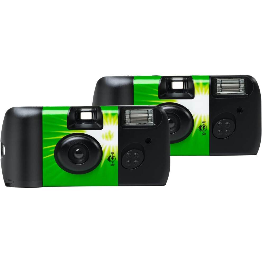 Flash 400 Disposable Camera - 2 Pack