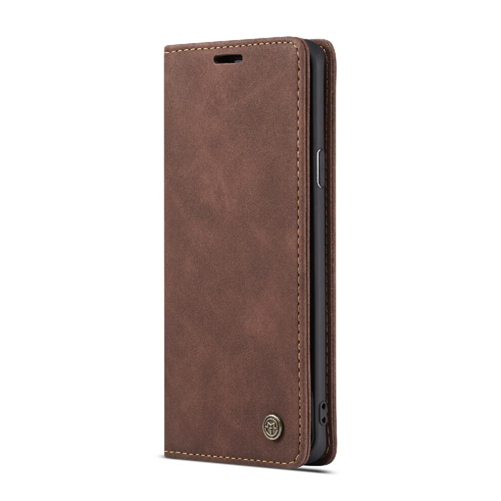 (Brown) Flip Case For Samsung Galaxy S8 Plus Case Card Slot Kickstand Flip Folio Book Vintage Pu Leather Wallet Magnetic Closure Shockproof Brown 764549484997