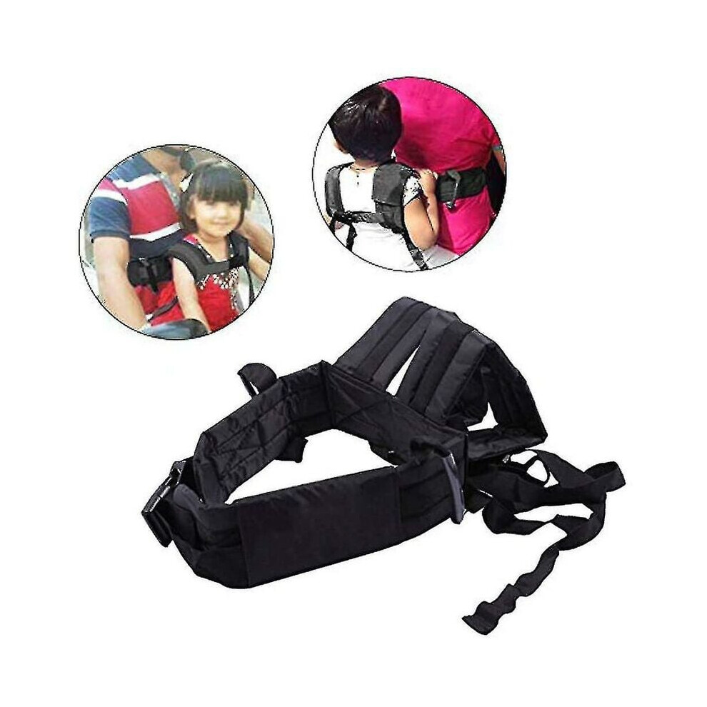 Child Motorcycle Safety Belt (Black) For Electric Vehicles Black Lifeasy