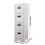 Living And Home 4-Drawer Vertical File Cabinet with Interlock 6