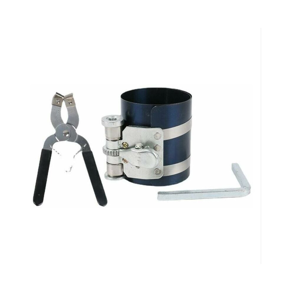 Car Piston Ring Pliers, 3 Inch Piston Ring Compressor 53-175Mm Automotive Piston Ring Removal Pliers Piston Installation Tools 9469042640567
