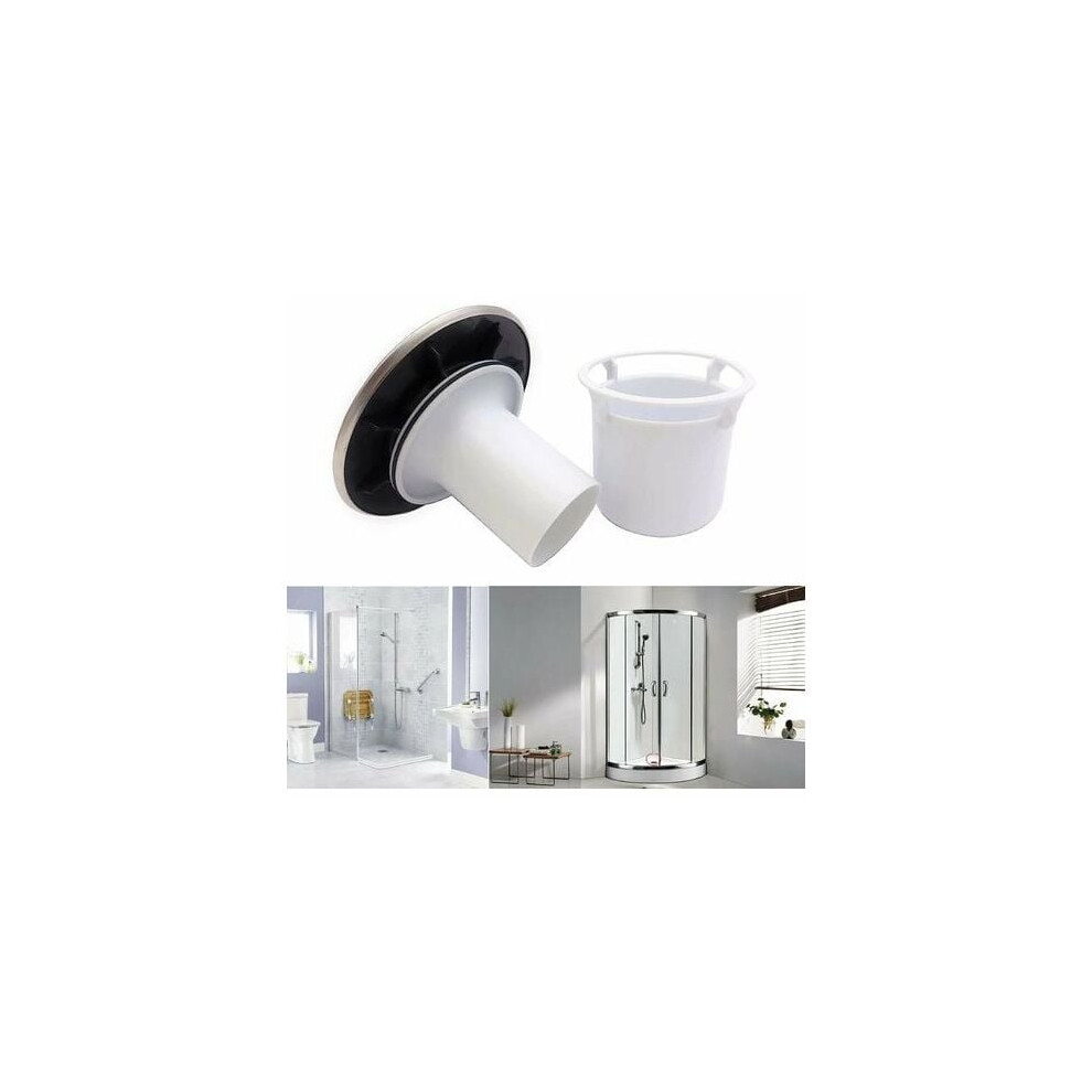 1 X Shower Drain (1159563Mm), High Efficiency Shower Drain, Anti-Overflow, Anti-Odor, Anti-Clogging Plastic Floor Drain 9469042644565