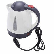 (1000 ml DC 12 V) Bollitore per auto, bollitore per camion da viaggio, tazza per auto, scaldabagno in acciaio inossidabile con accendisigari, bollitor
