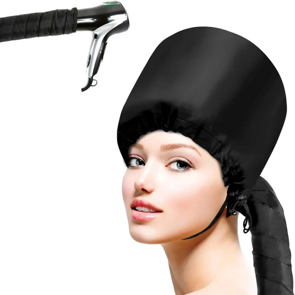 Lifeasy 1Pcs (Black) Hood Dryer, Hood Dryer For Deep Conditioning Curling Drying Style
