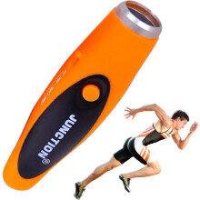 (Orange) Electronic Portable Football Handheld Loud Safety Whistles with Crisp Sound for P.E. Teacher and Referees