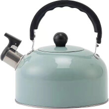 (Green) Stainless Steel 3 Liters Induction Whistling Kettle Tea Kettle