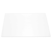 (As show, One size) Tempered Glass Cutting Board Glass Scratch Resistant Household Clear Chopping Board