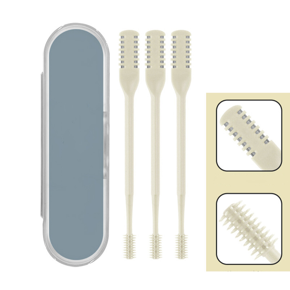 Lifeasy The Double-Headed Nose Hair Scraper Manually Cleans The Nostrils